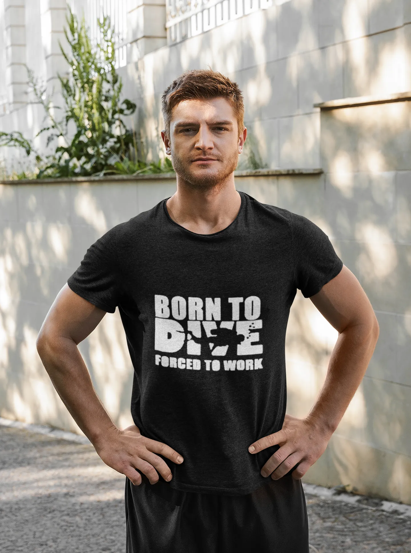 Scuba diving T-Shirt for Men | Born to Dive, Forced to Work