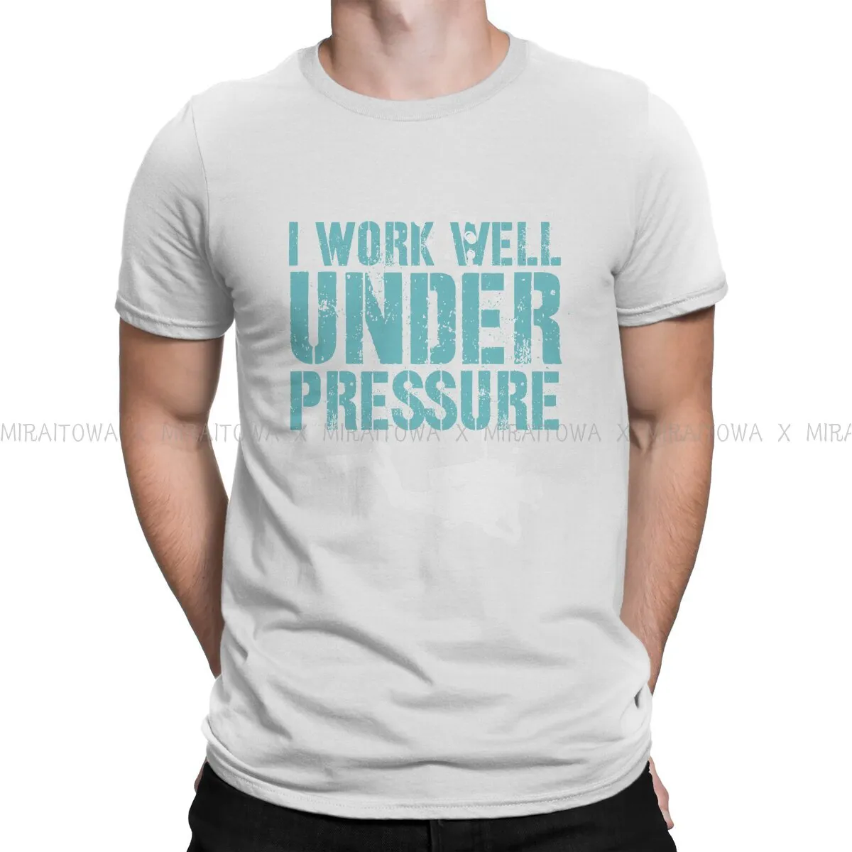 Scuba diving T-Shirt for Men | I Work Well Under Pressure