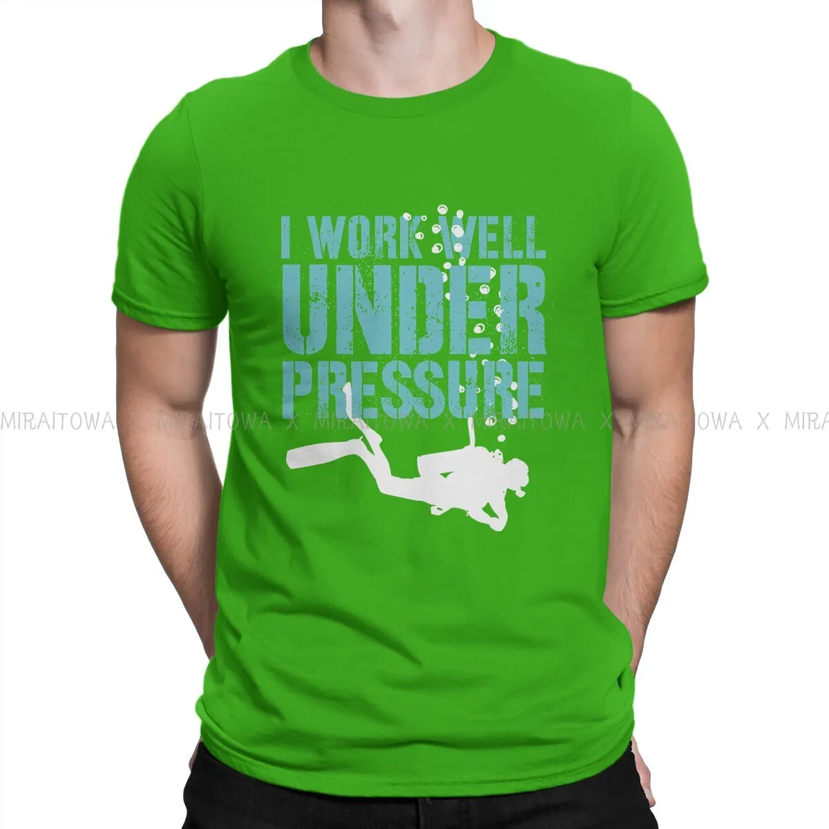 Scuba diving T-Shirt for Men | I Work Well Under Pressure