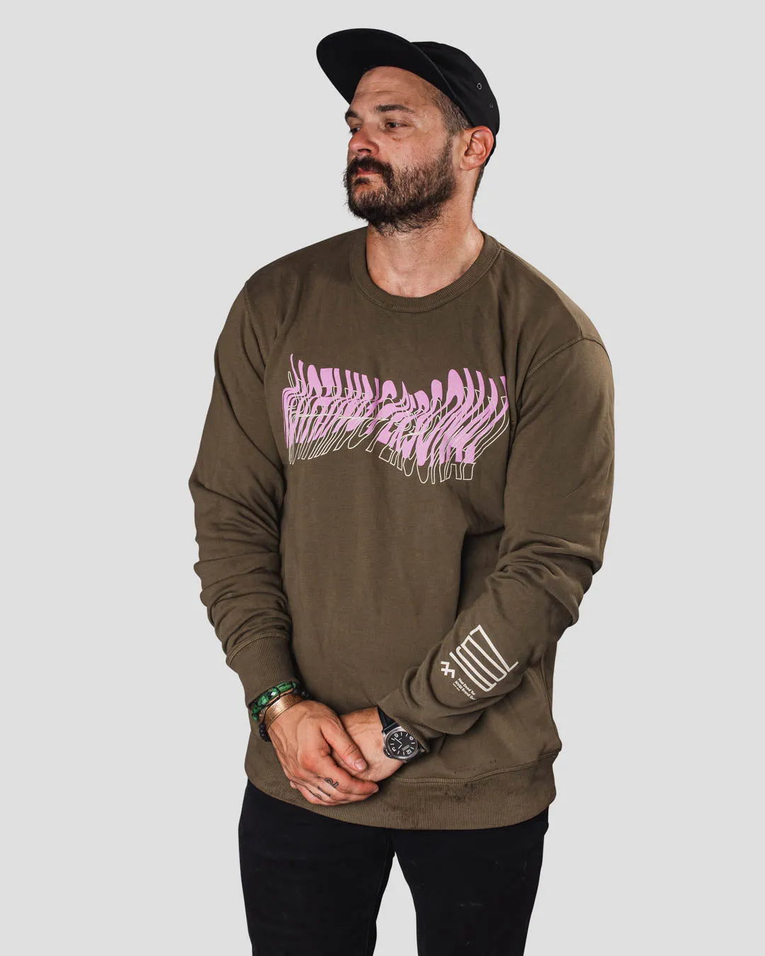 September Essentials - NOTHING PERSONAL - Crew - OLIVE