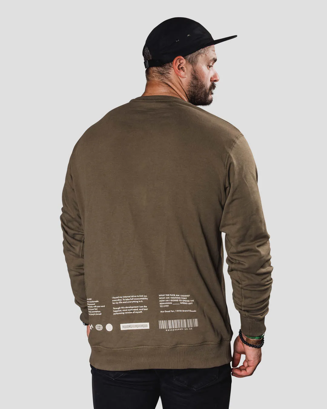 September Essentials - NOTHING PERSONAL - Crew - OLIVE