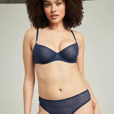 Sheer Deco Lift Balcony Bra
