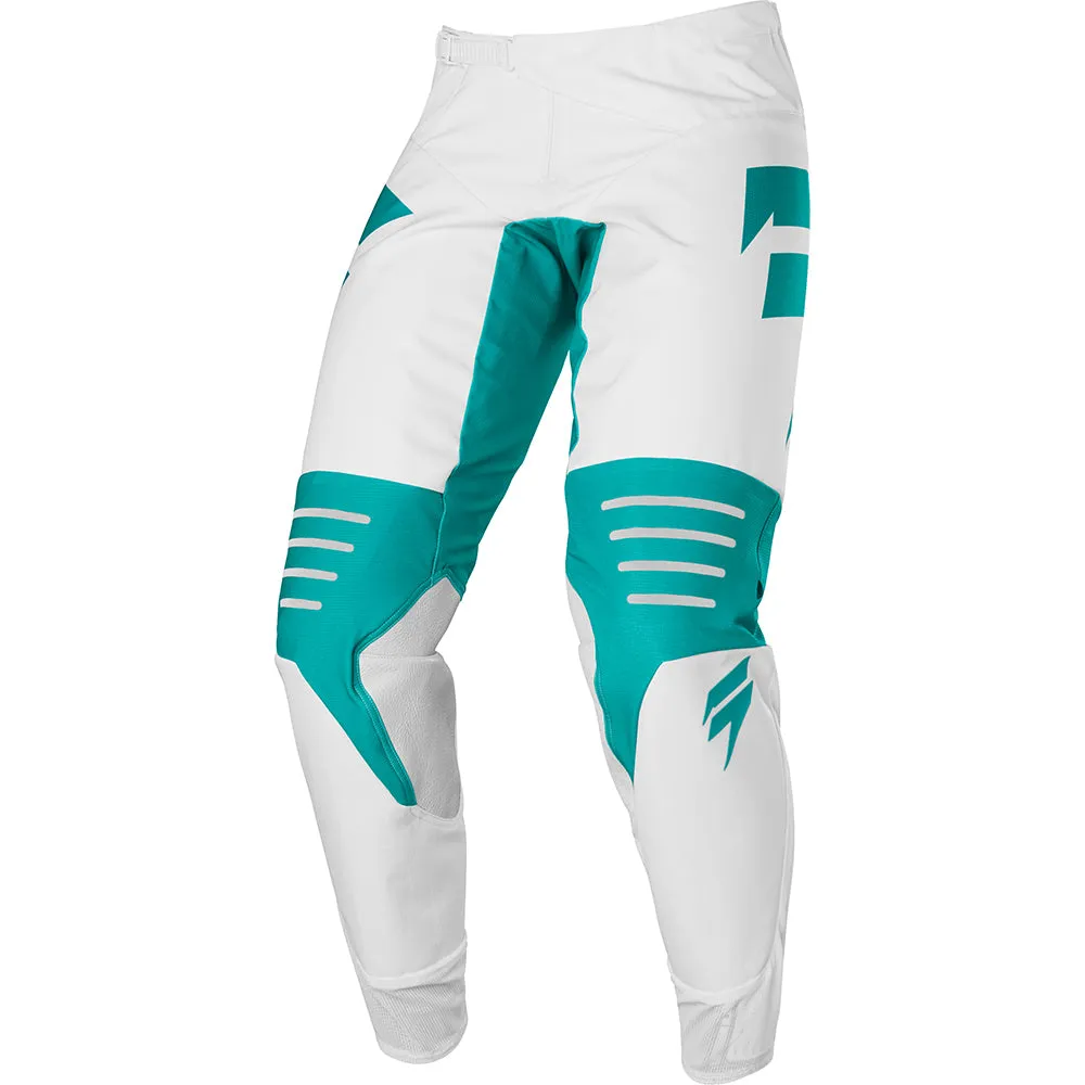 SHIFT 3LACK LABEL RACE PANTS [WHITE/GREEN]