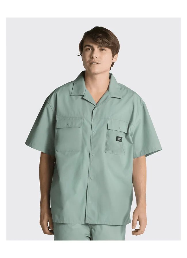 Shirt Vans Brown - Chinois green