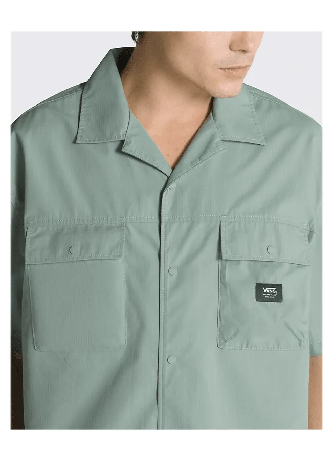 Shirt Vans Brown - Chinois green