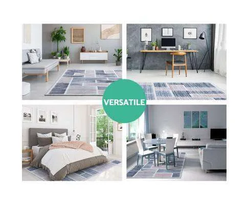 Short Pile Floor Rug Oblo