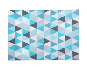 Short Pile Floor Rug Tria