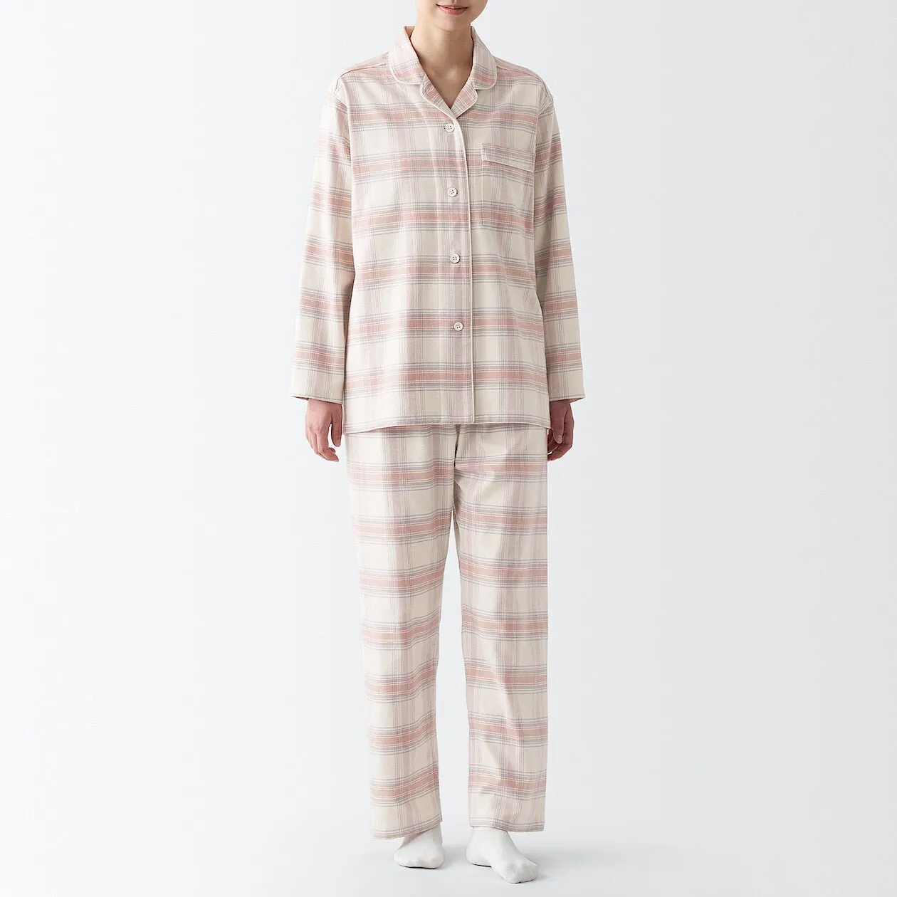 Side Seamless Flannel Pyjamas