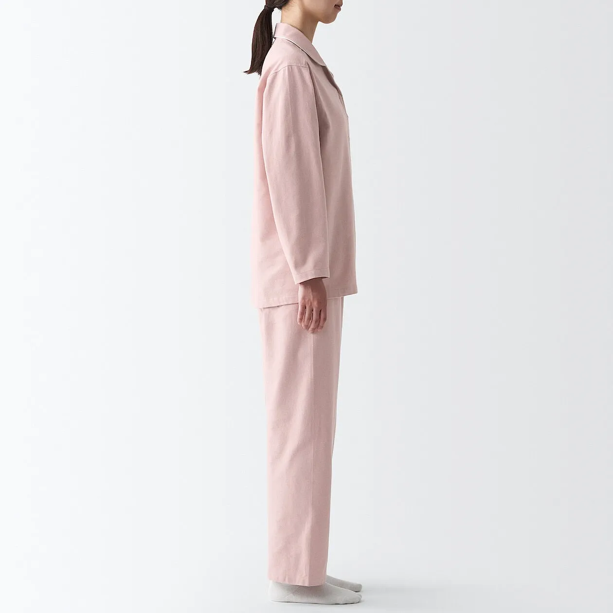Side Seamless Flannel Pyjamas