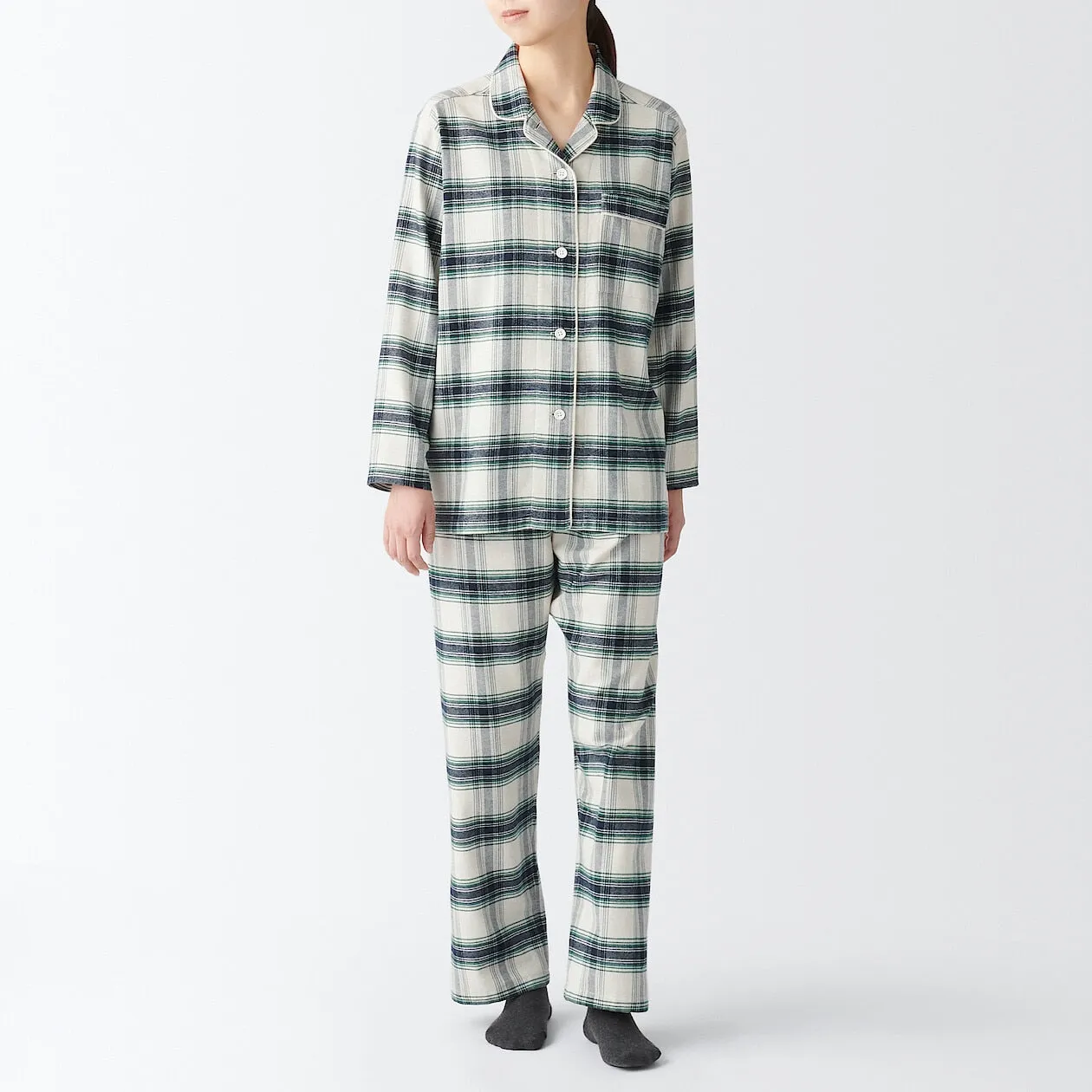 Side Seamless Flannel Pyjamas