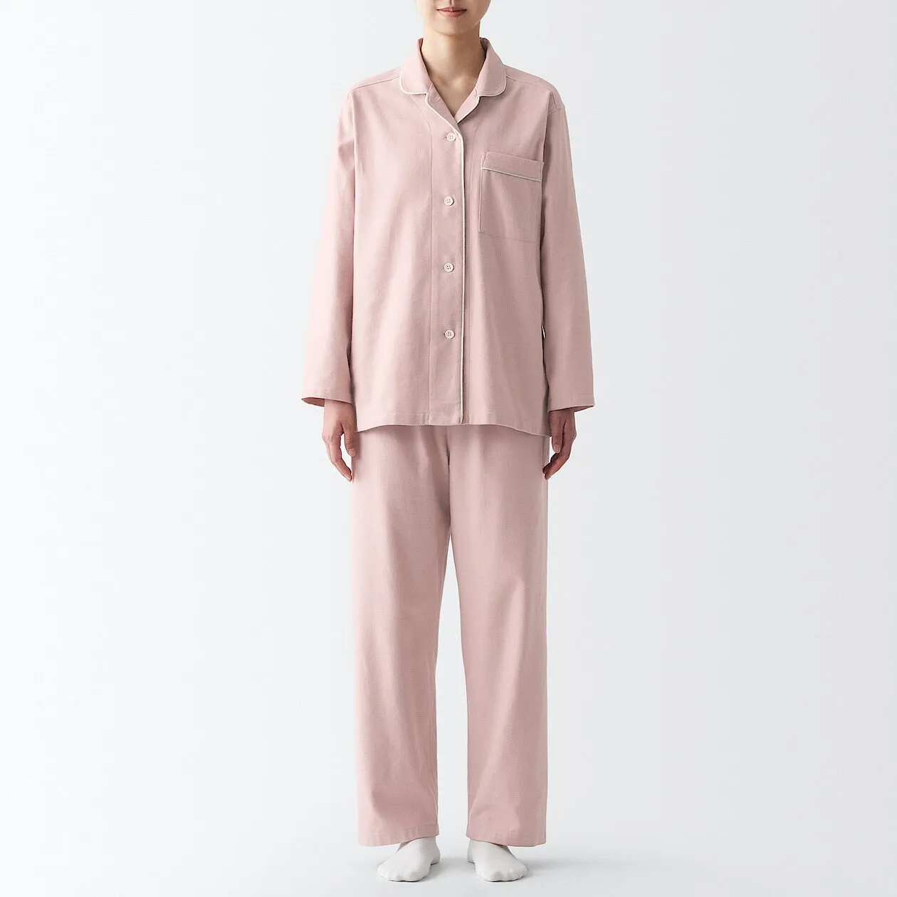 Side Seamless Flannel Pyjamas