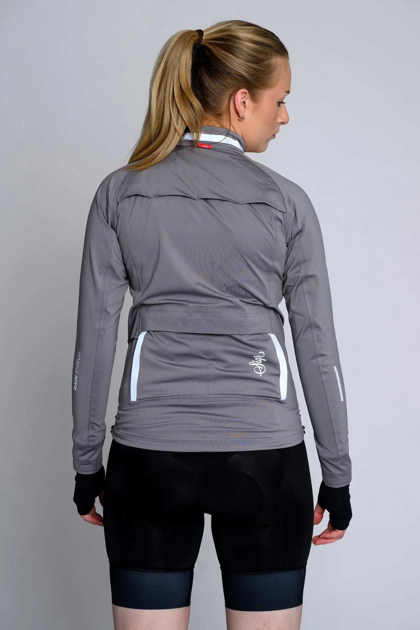 Sköld Women's Titanium Grey Shell Cycling Jacket