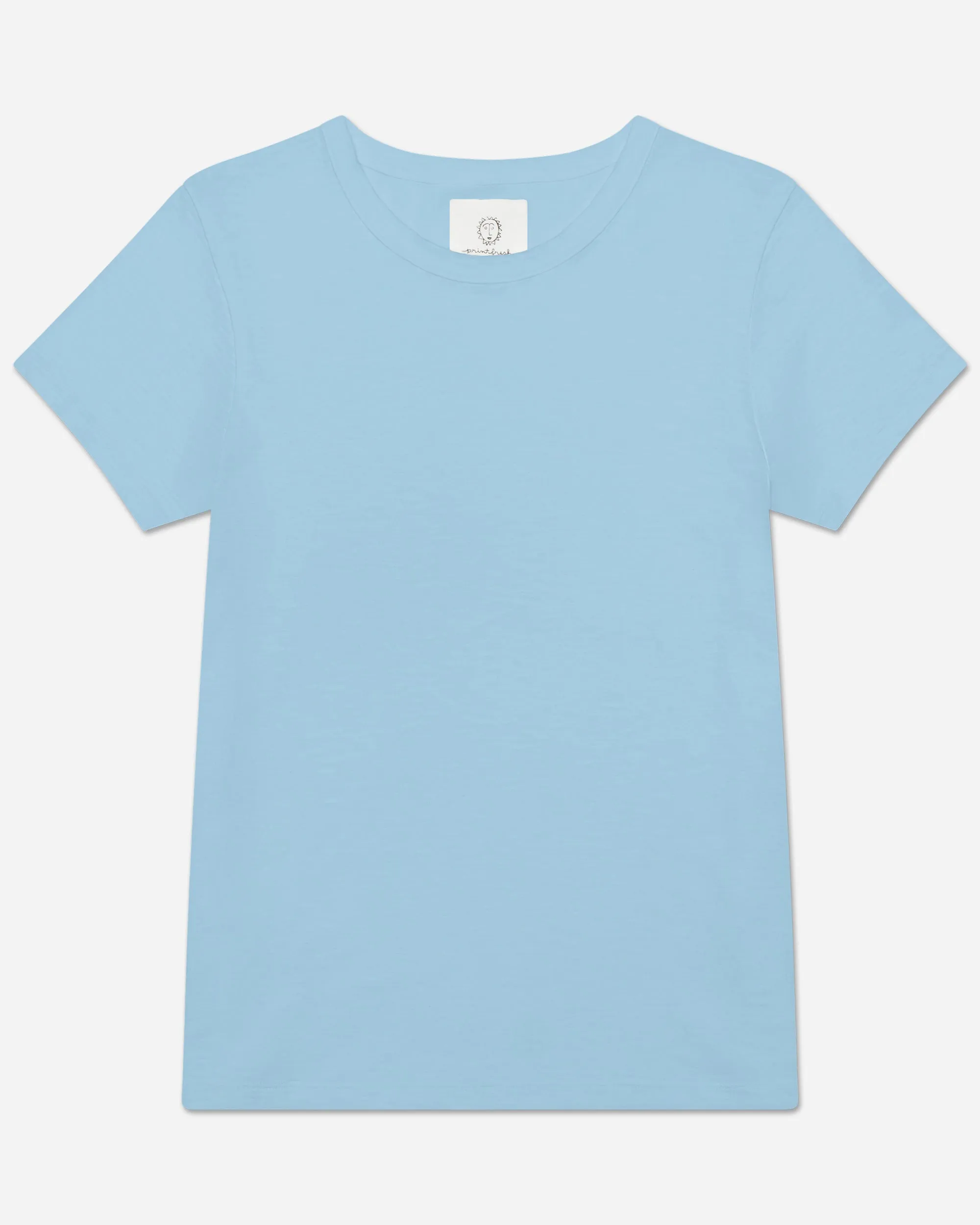 Sky Blue - Saturday Tee - Knit T-Shirt