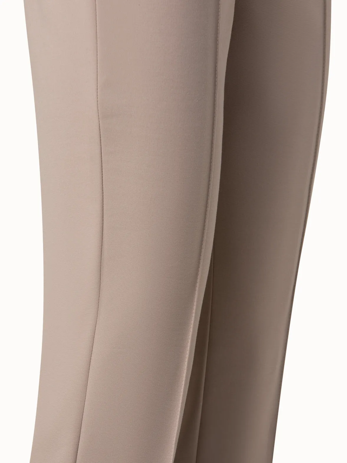 Slim Ankle-Length Cotton Techno Stretch Pants