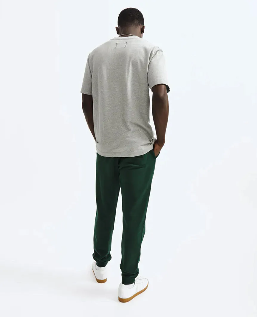 Slim Sweatpant Midweight Terry British Racing Green