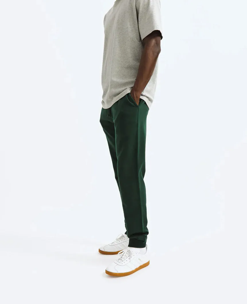 Slim Sweatpant Midweight Terry British Racing Green