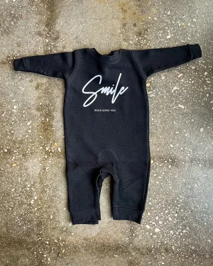 Smile Jesus Loves You Infant Fleece Bodysuit
