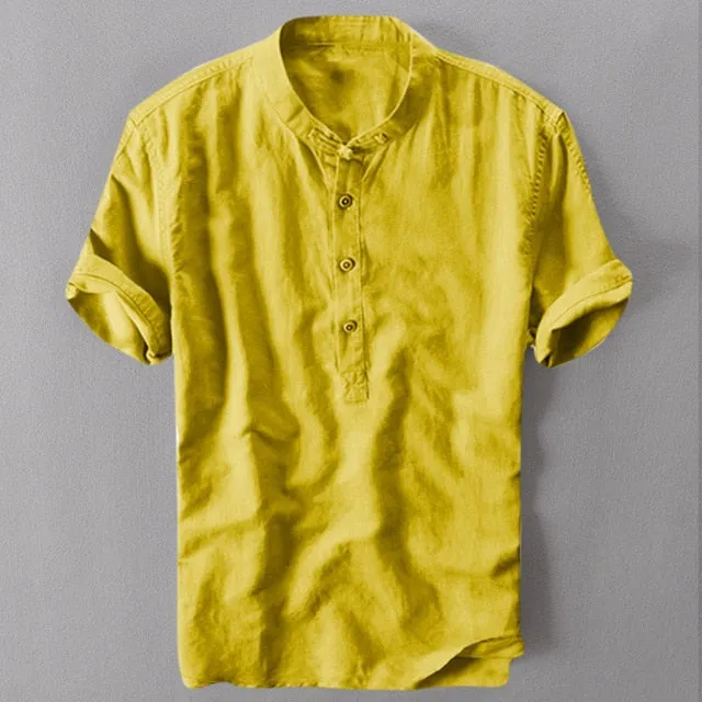 Soft Comfortable Men's Cotton Shirt