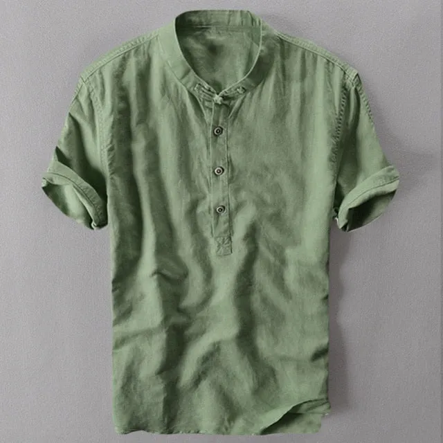 Soft Comfortable Men's Cotton Shirt