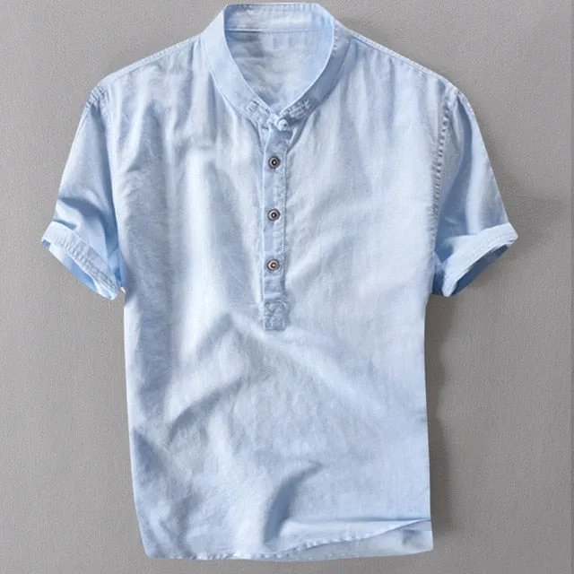 Soft Comfortable Men's Cotton Shirt