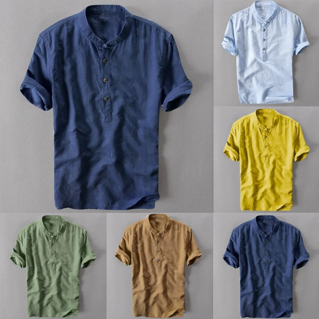 Soft Comfortable Men's Cotton Shirt