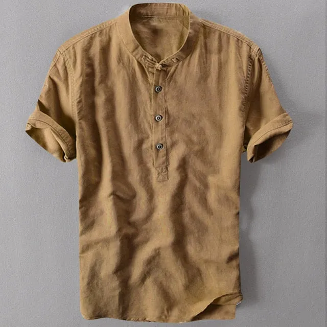 Soft Comfortable Men's Cotton Shirt