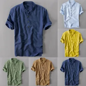 Soft Comfortable Men's Cotton Shirt