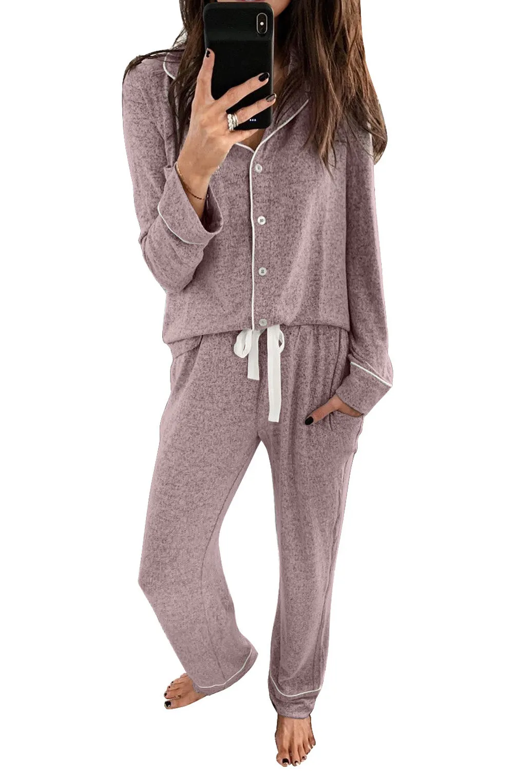 Sound Asleep Button Pajama Set