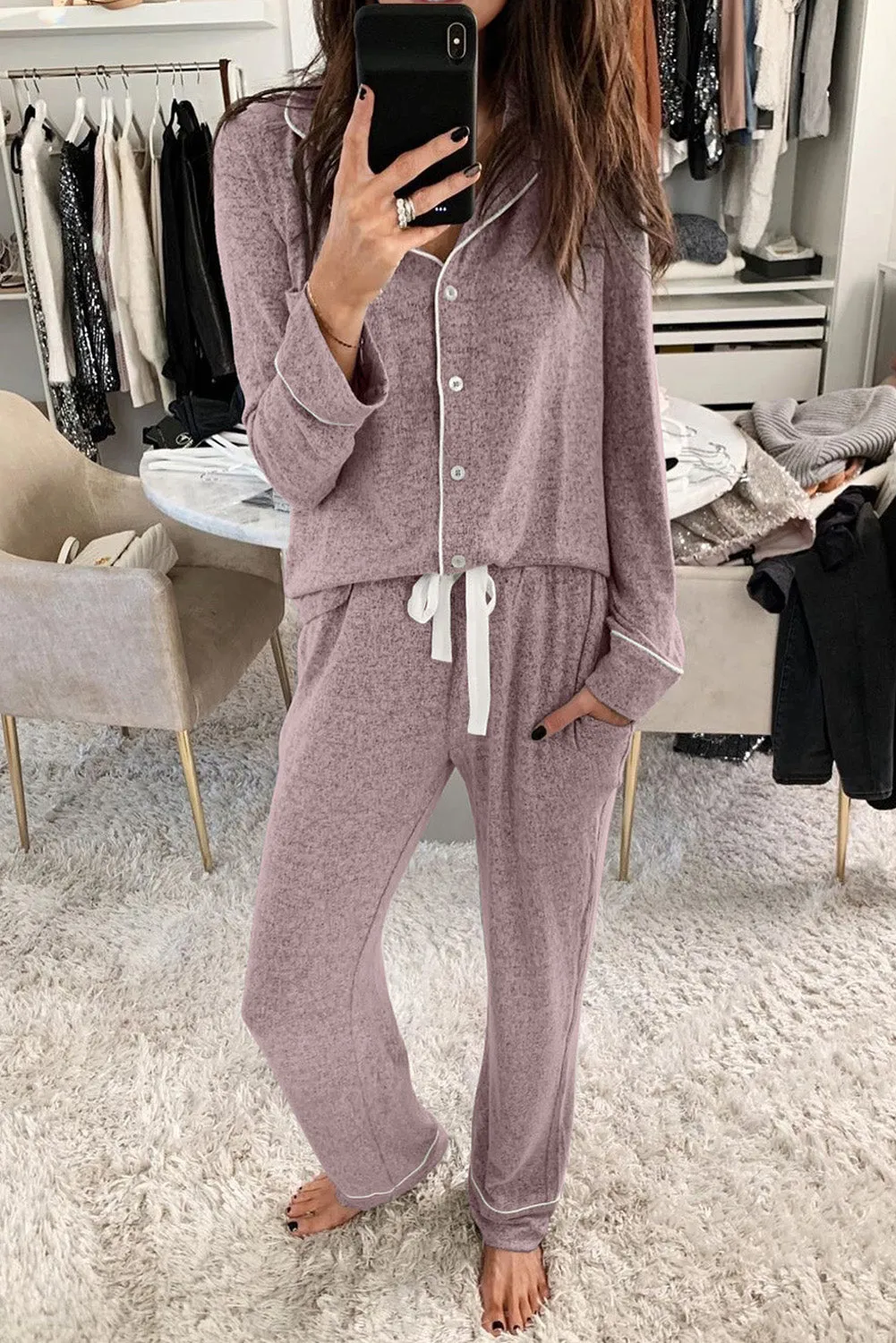 Sound Asleep Button Pajama Set