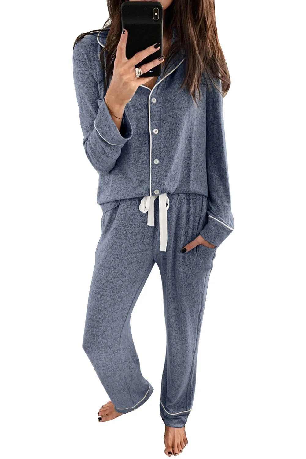 Sound Asleep Button Pajama Set