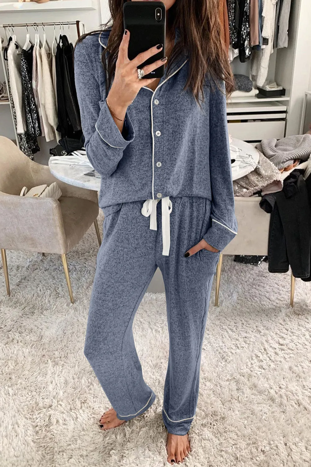 Sound Asleep Button Pajama Set