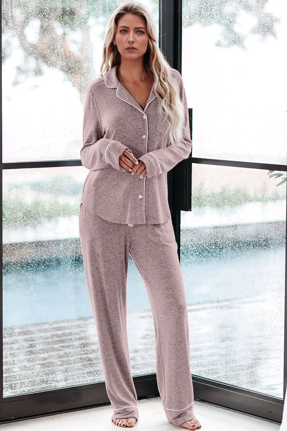 Sound Asleep Button Pajama Set