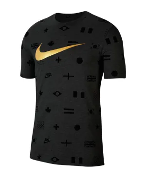 Sportswear NSW Preheat AOP T-Shirt Black