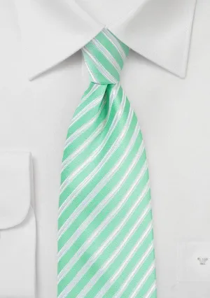 Spring Bud Summer Striped Necktie