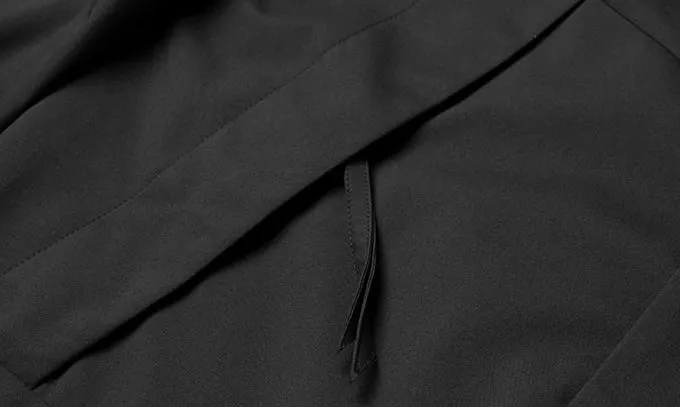 Stain-Resistant Zip-Up Rain Coat for Men