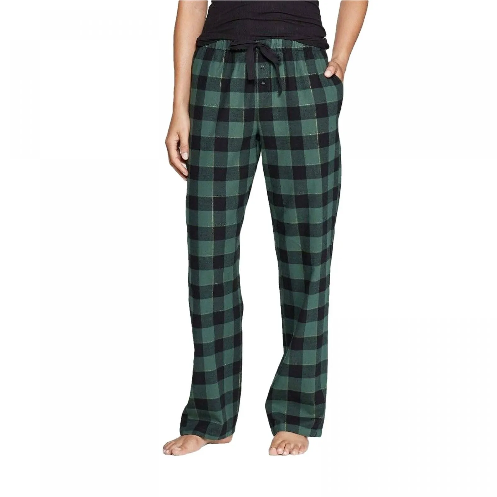 Stars Above Women's Buffalo Plaid Perfectly Cozy Flannel Pajama Pants