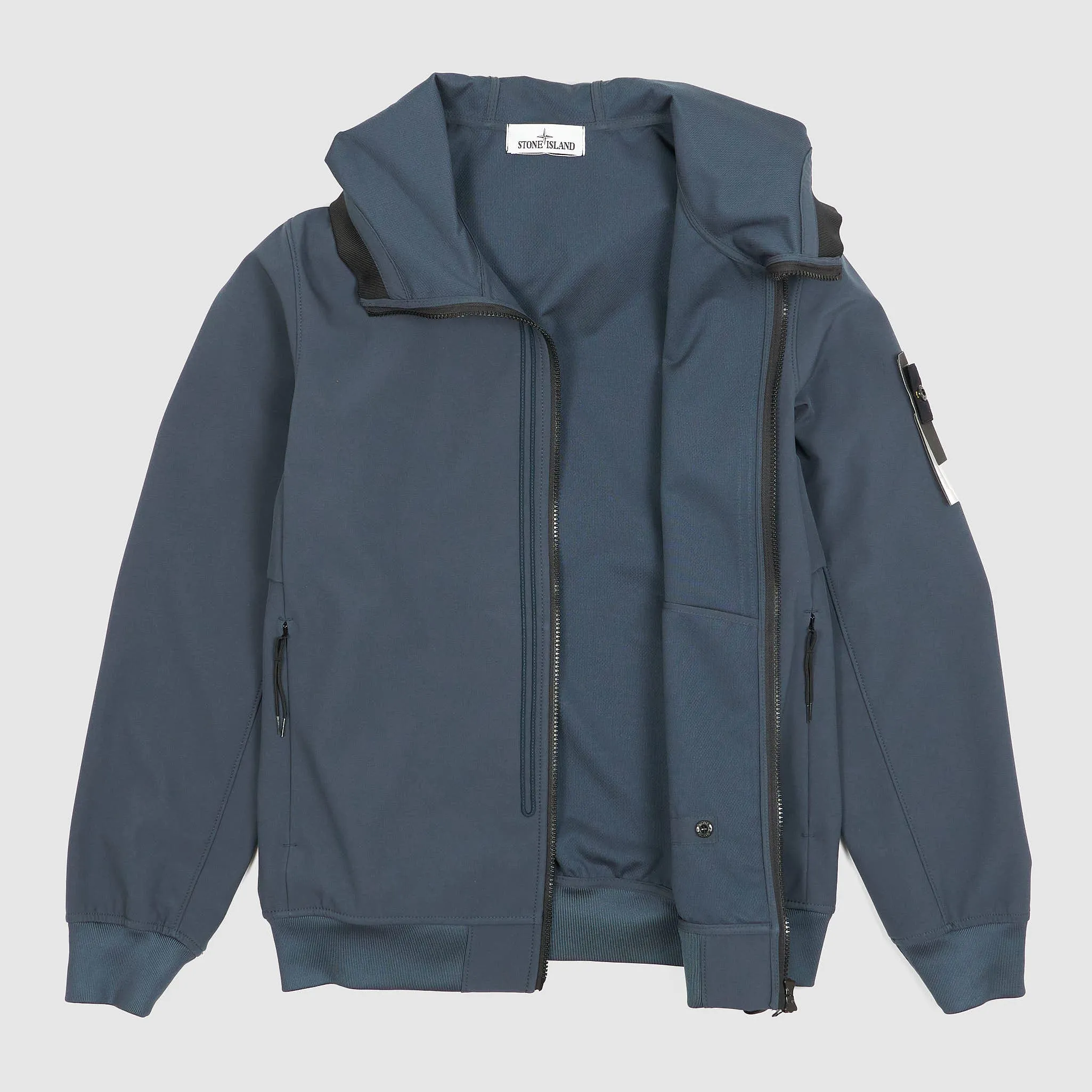 Stone Island Soft Shell-R Hooded Light Softshell Jacket