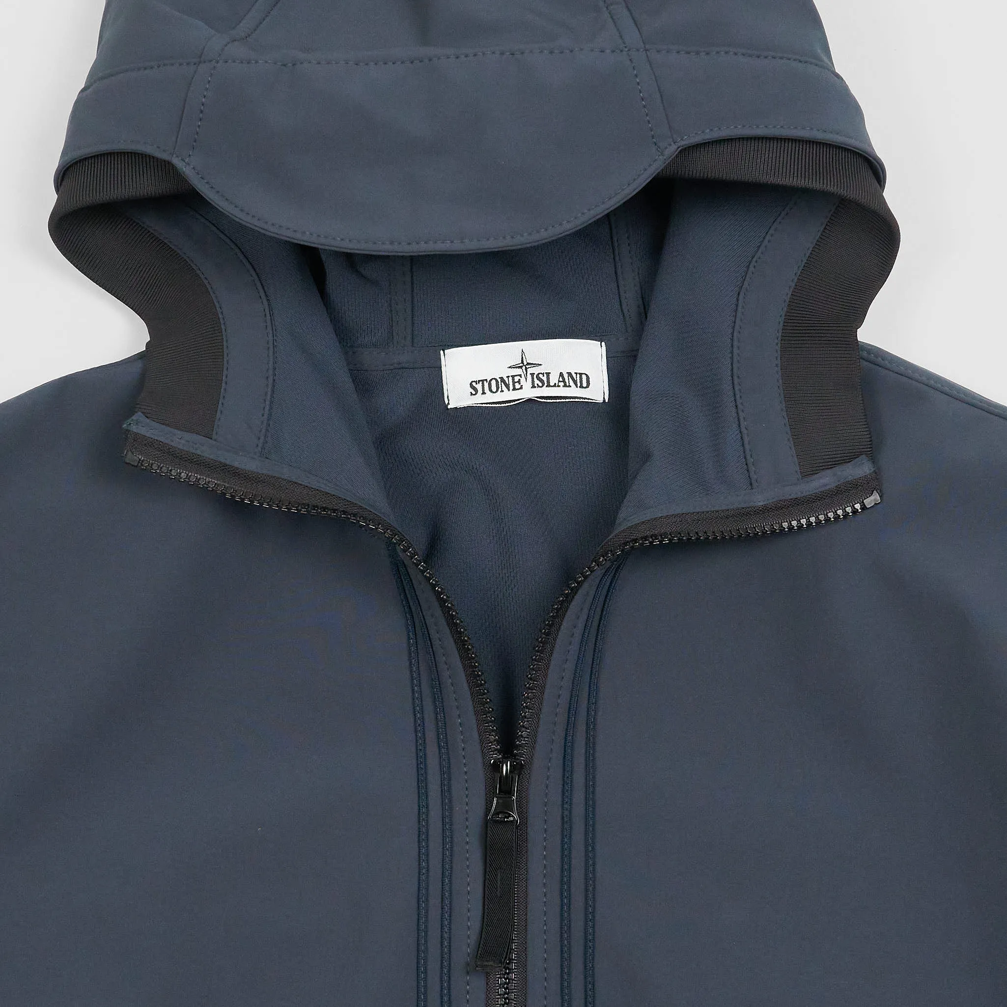 Stone Island Soft Shell-R Hooded Light Softshell Jacket