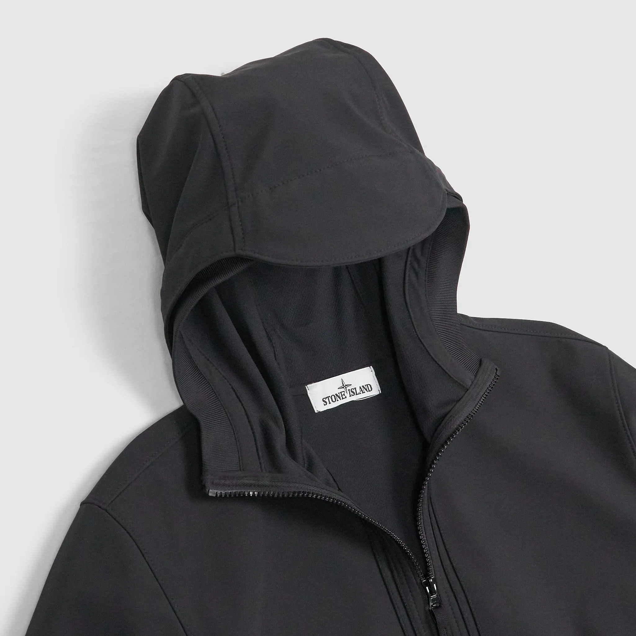 Stone Island Soft Shell-R Hooded Light Softshell Jacket