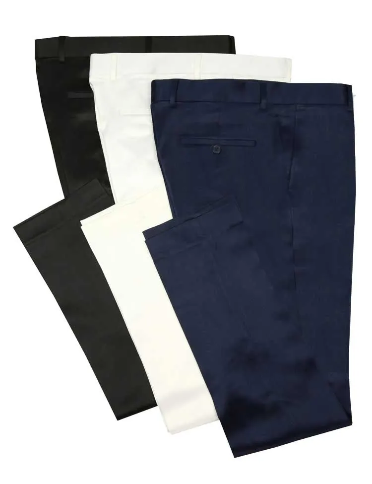 Stretch Sateen Pants (White) OUS-ST