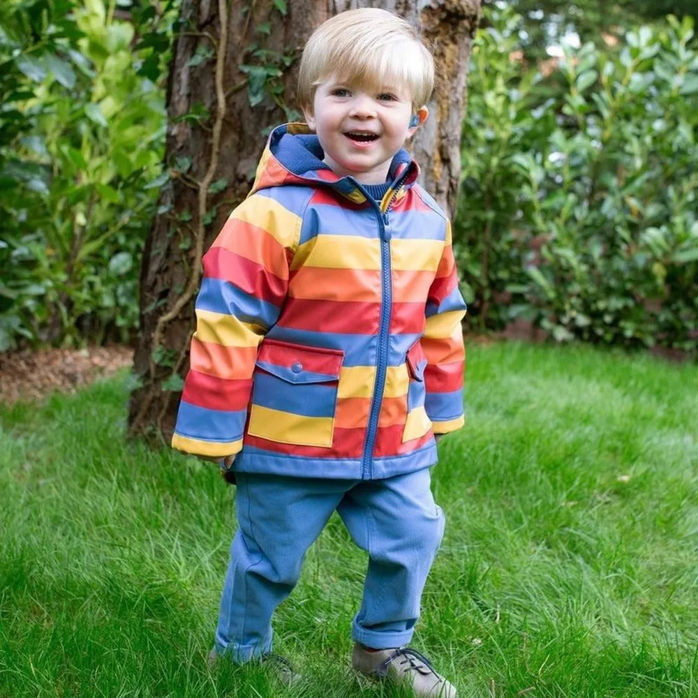 Stripe Splash Coat