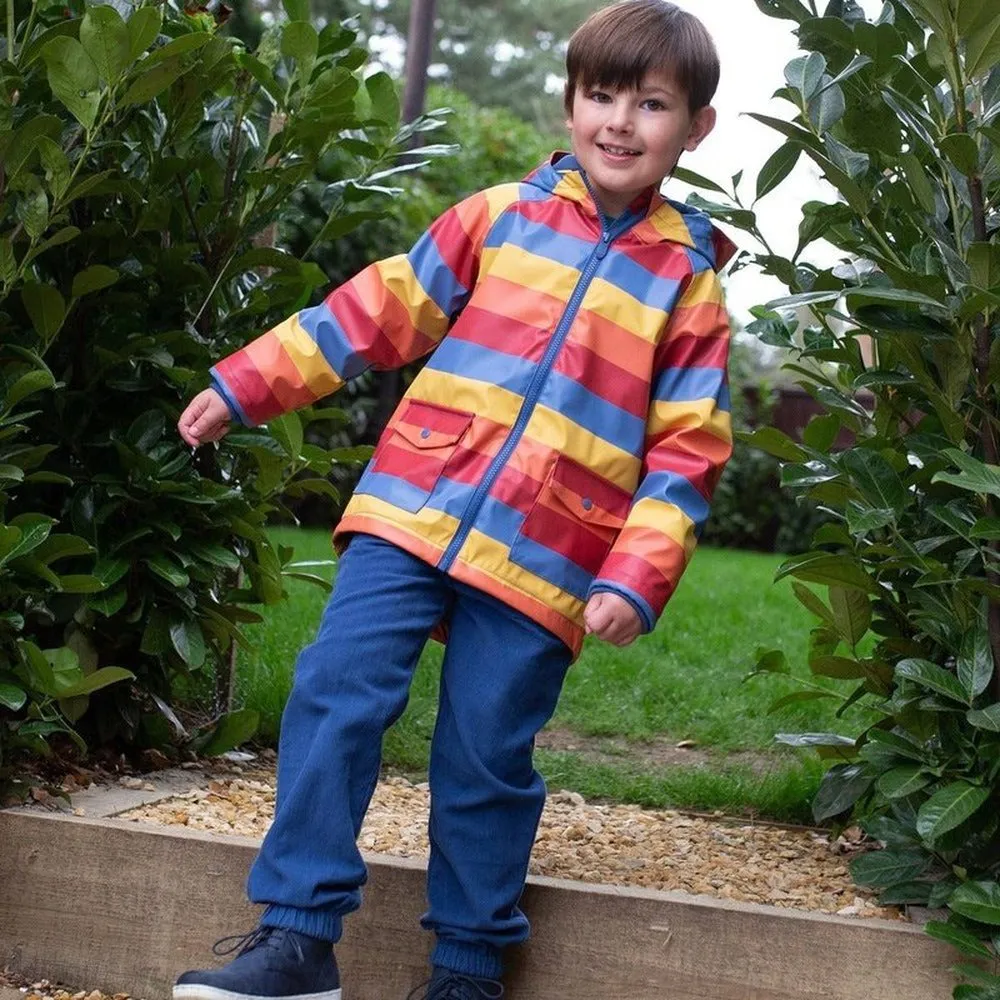 Stripe Splash Coat