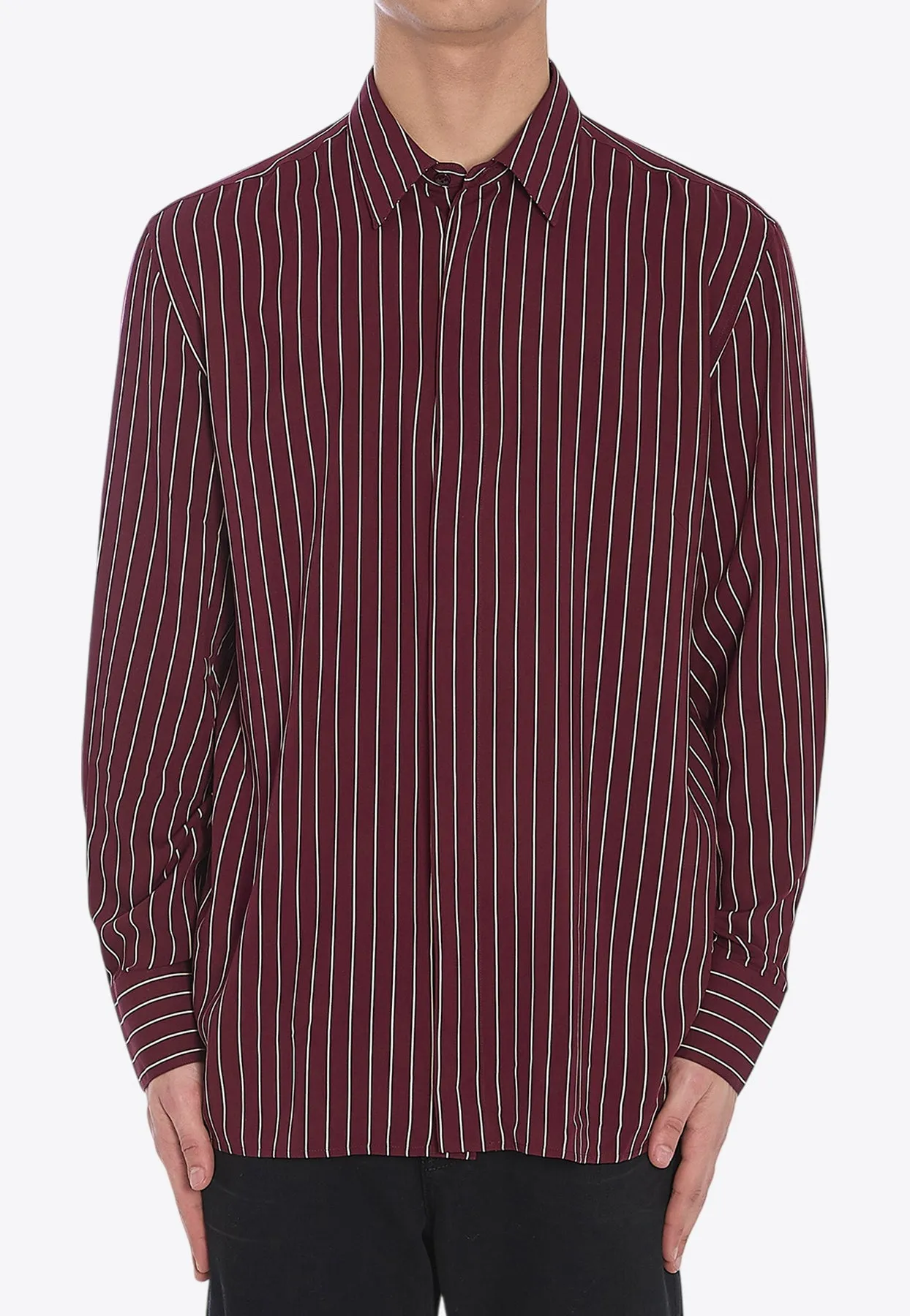 Striped Buttoned Shirt