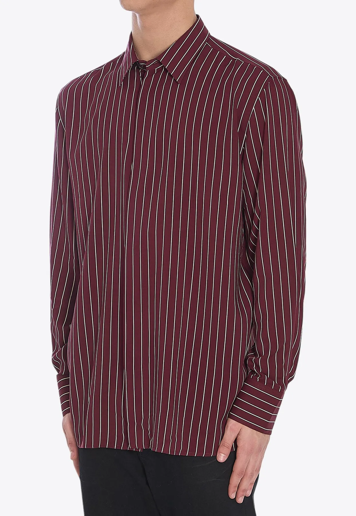 Striped Buttoned Shirt