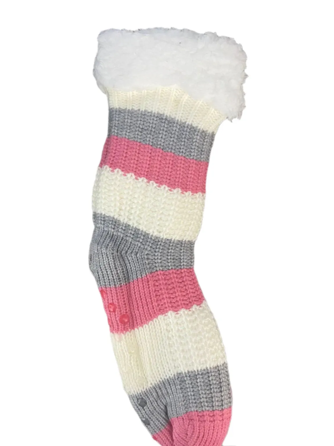 Striped Fleece Socks