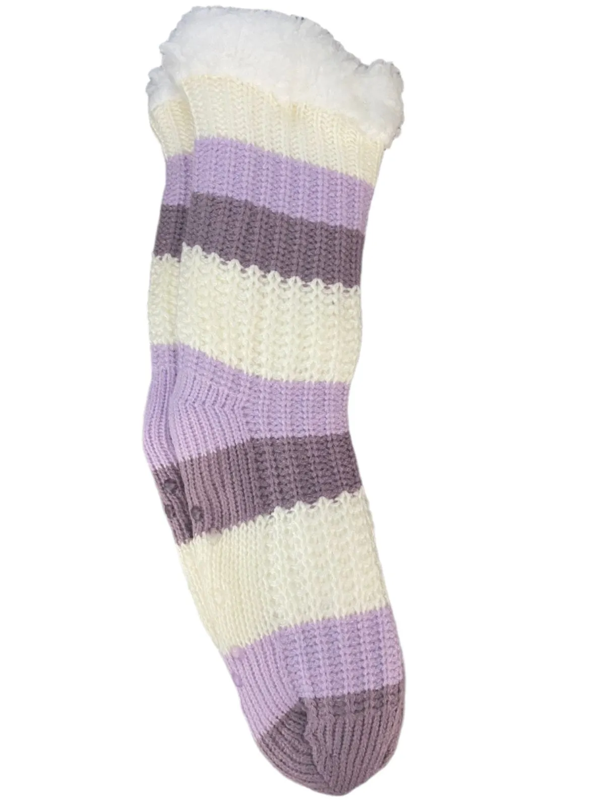 Striped Fleece Socks