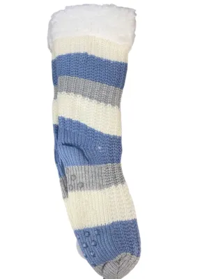 Striped Fleece Socks