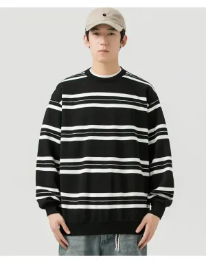 Striped Long-Sleeved Shirt