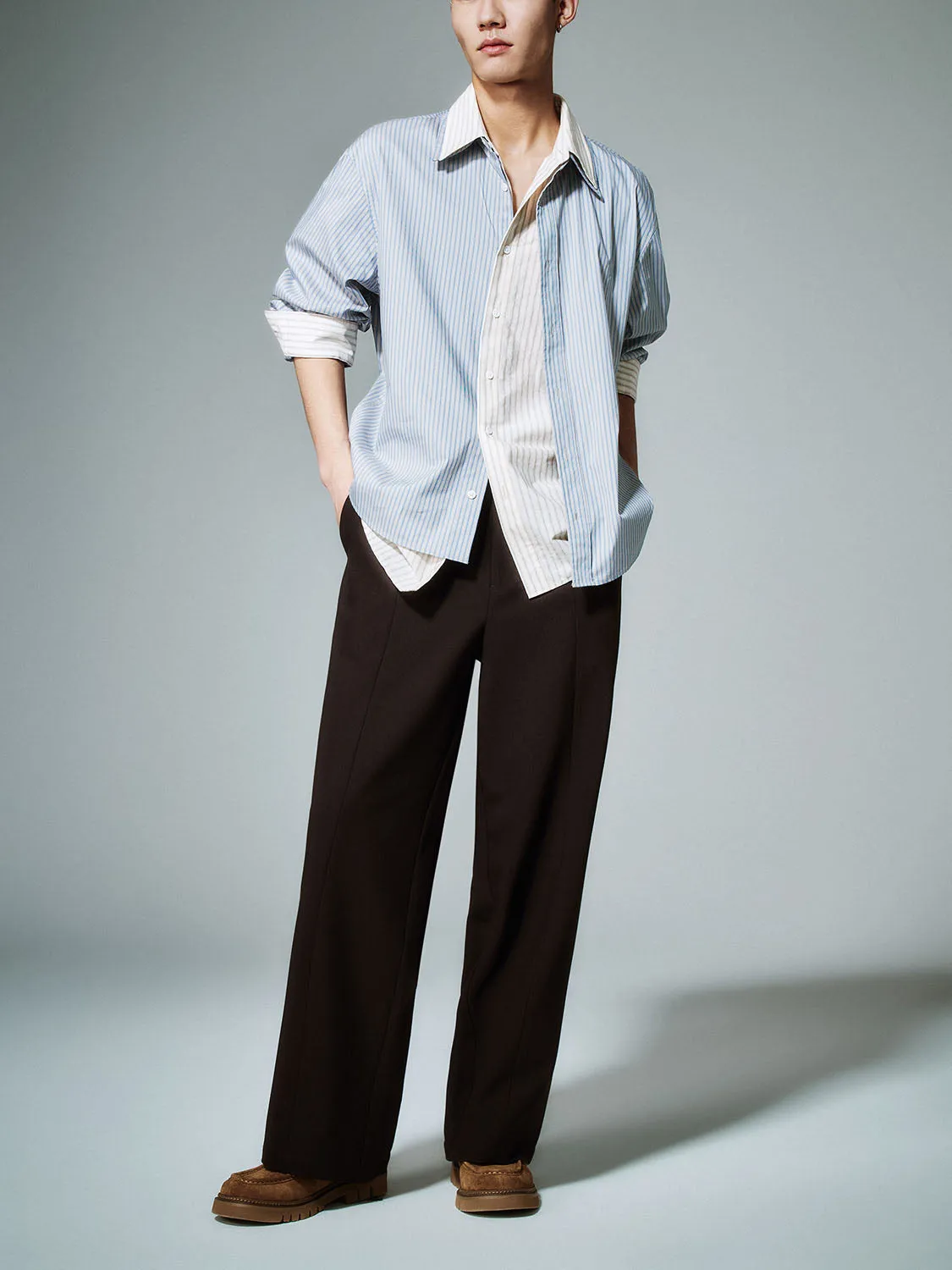 Striped Loose Shirts