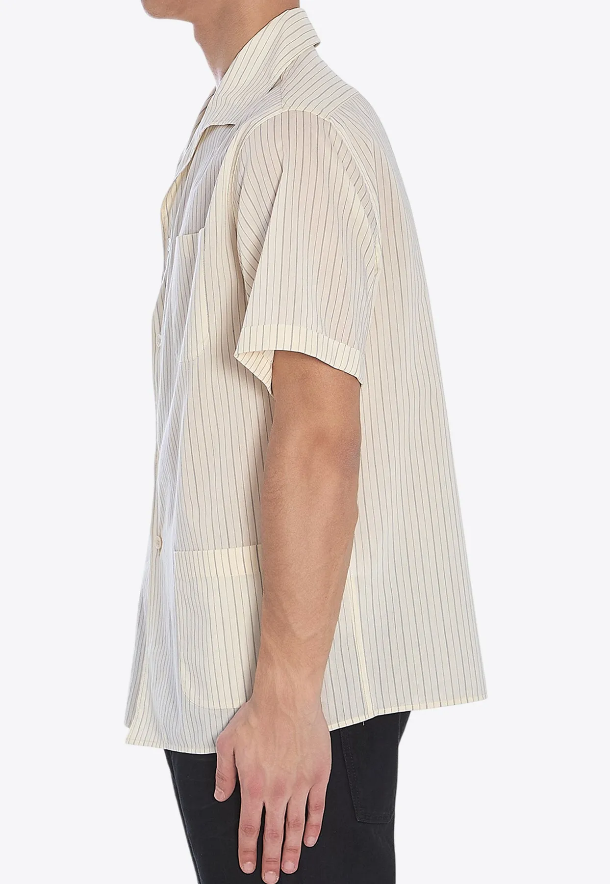 Striped Short-Sleeved Shirt